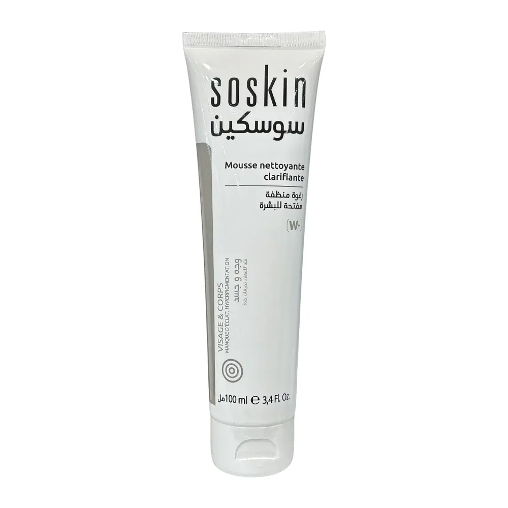 Soskin mousse nettoyante clarifiante 100ml