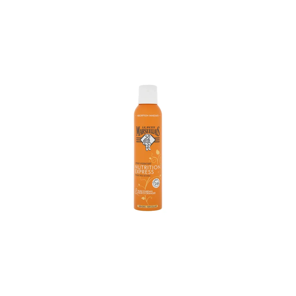 Spray Hydratant Nutrition Express Argan & Fleur d’Oranger Le Petit Marseillais