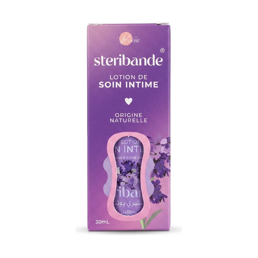 Steribande – Lotion de Soin Intime – Fraîcheur et Confort – 30ml