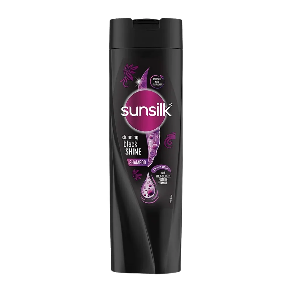 Sunsilk Shampooing350ml Cheveux Noir