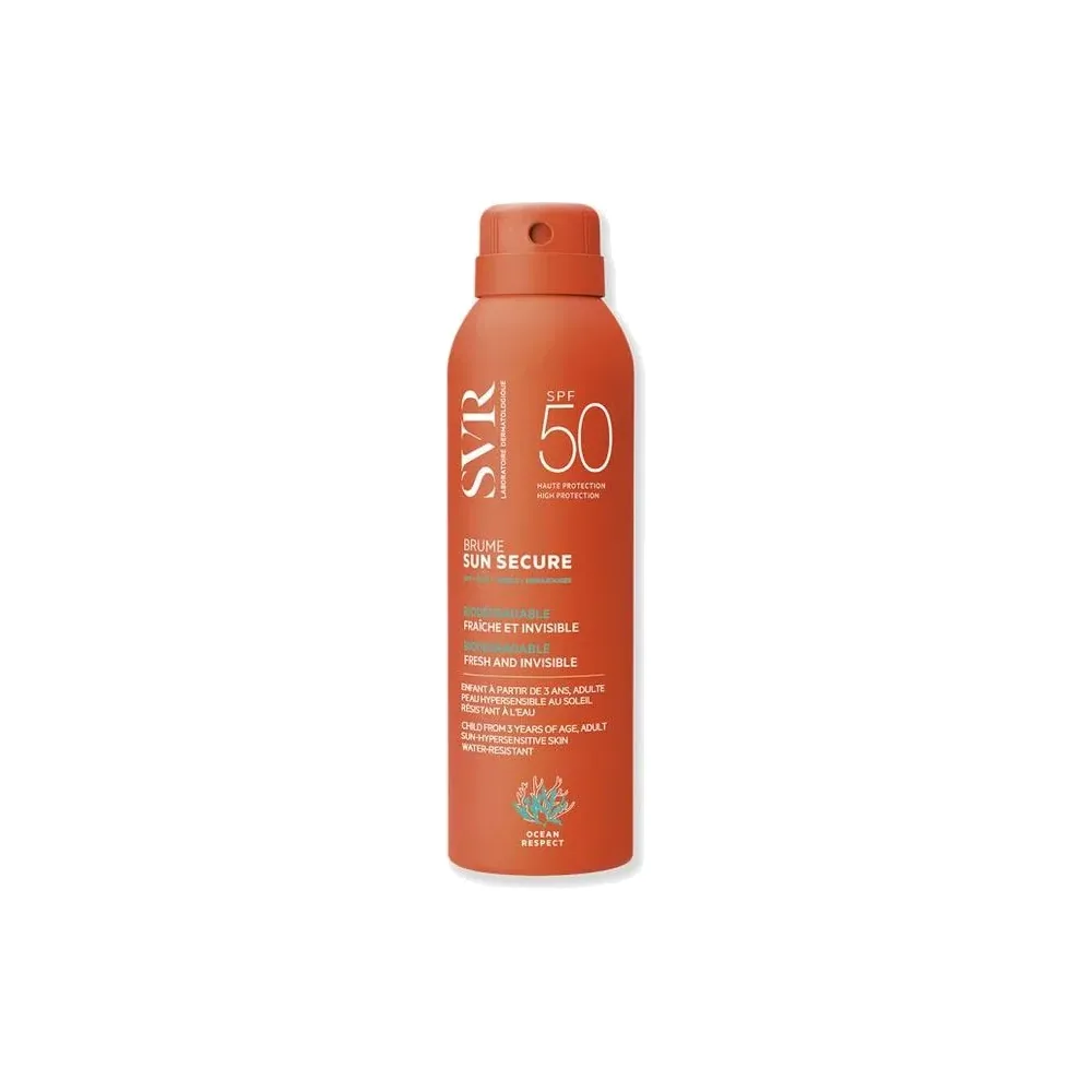 SVR Brume Haute Protection SPF50, Fraîche Et Invisible