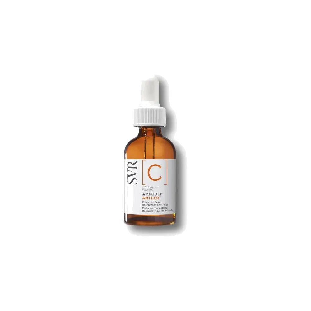 SVR [C] AMPOULE ANTI-OX - Concentré Eclat Régénérant Anti-Rides - Visage - Tous Types de Peaux, 30ml