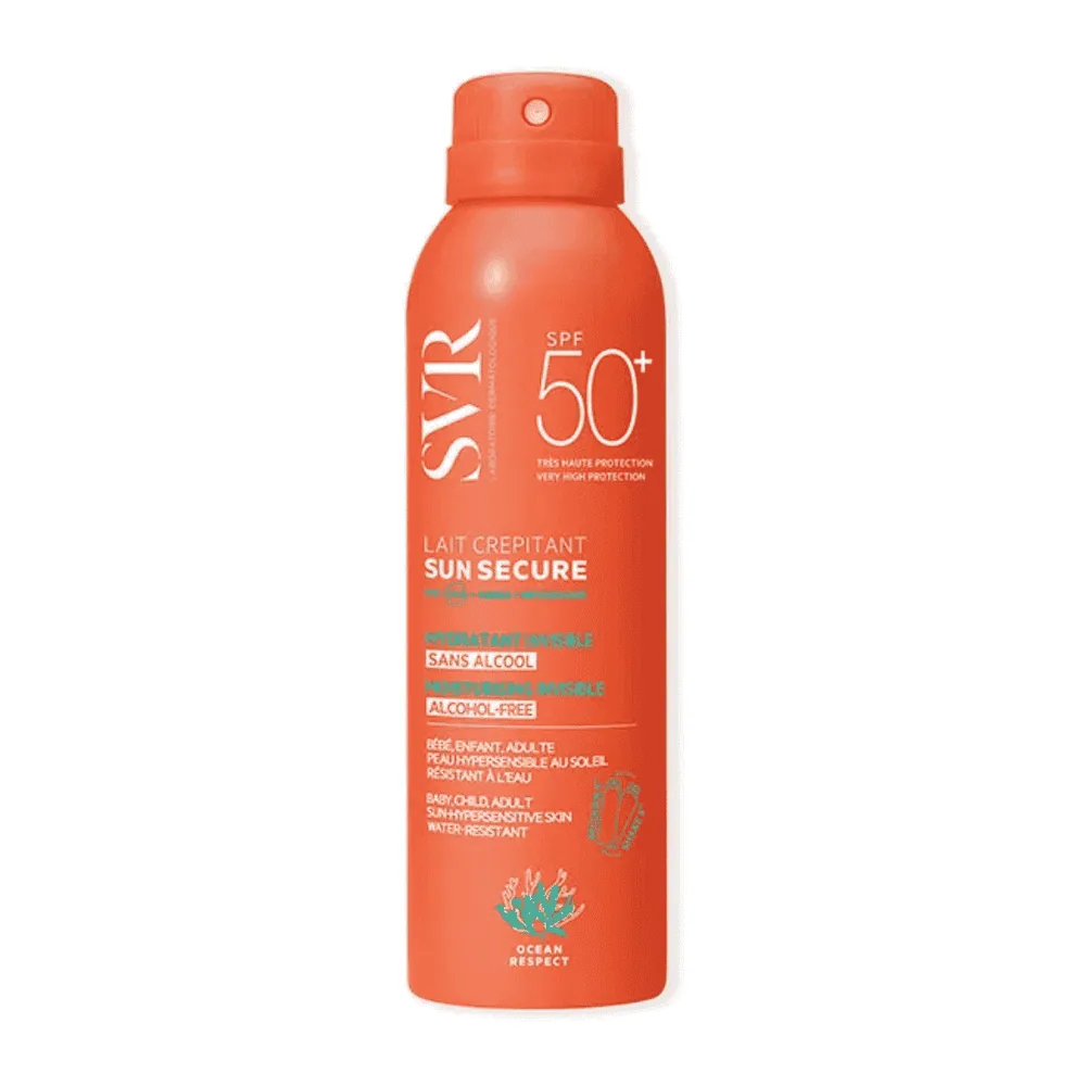Svr Sun Secure Lait Crepitant 50spf 200 Ml