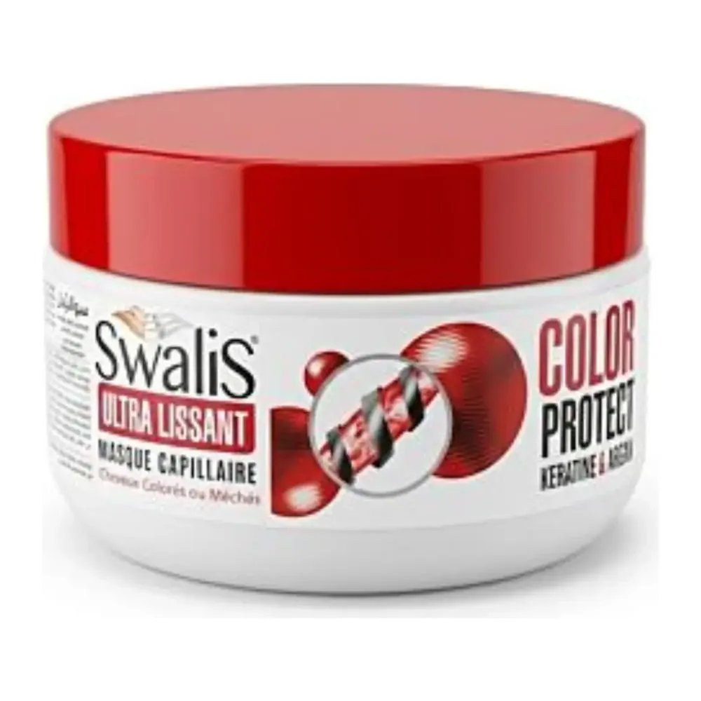Swalis Masque Capillaire Ultra Lissant Color Protect 240Ml