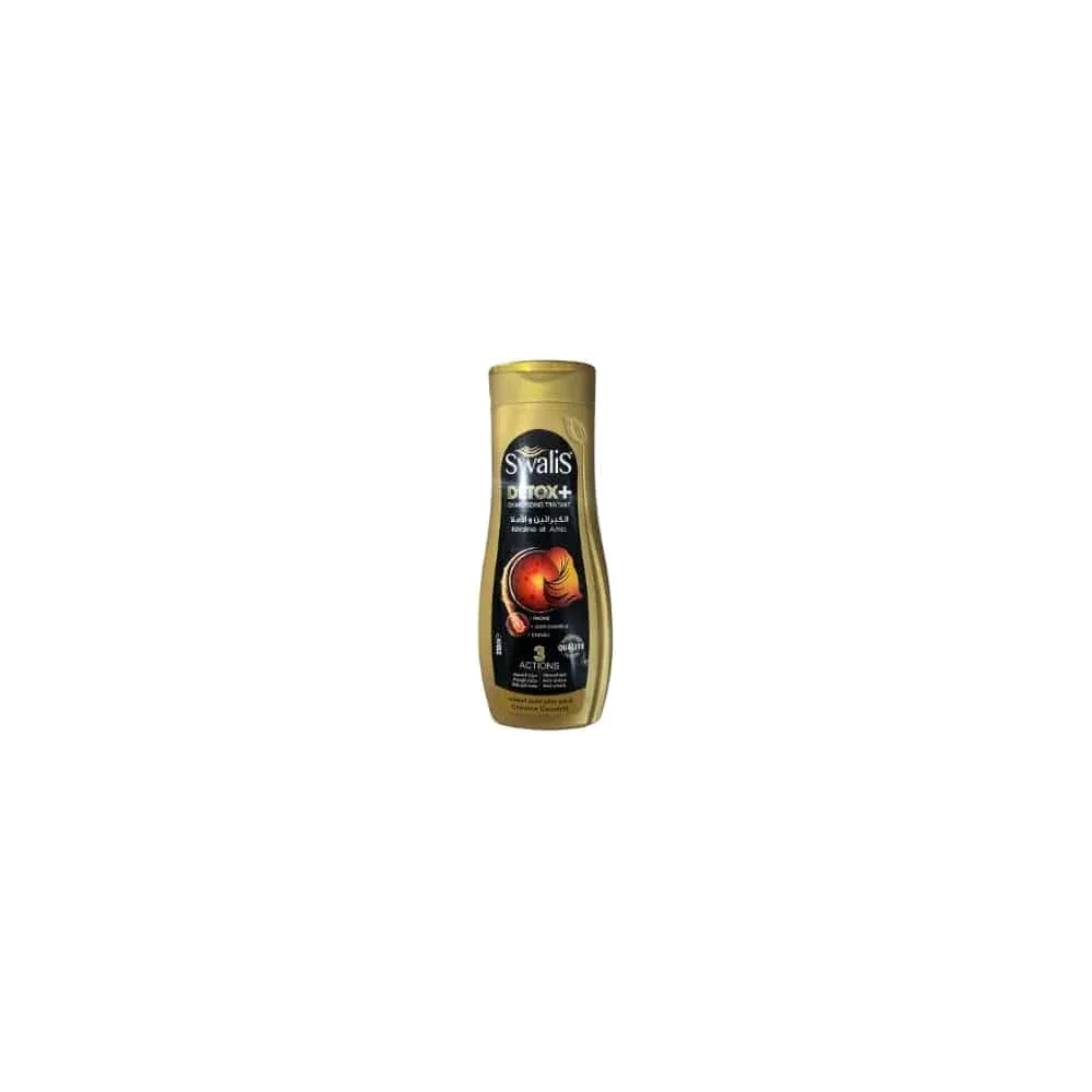 Swalis Shampooing 330Ml Detox+ Keratine Et Amla