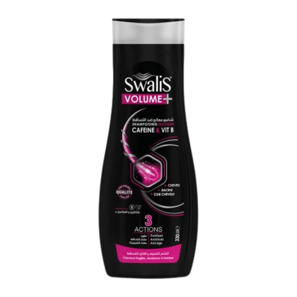 Swalis Shp 330Ml Volume+ Noir