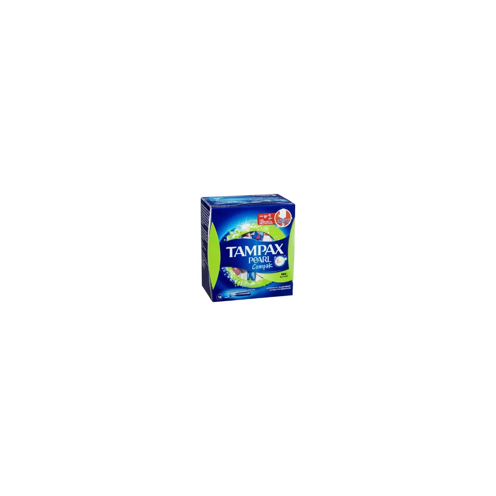 Tampax Pearl Compak Super 18u