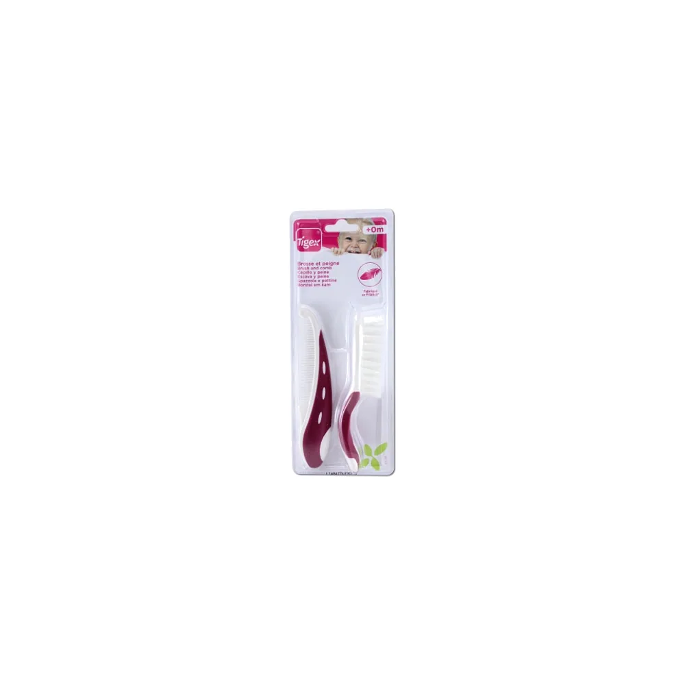 Tigex Brosse et Peigne 0m+ à 24 mois