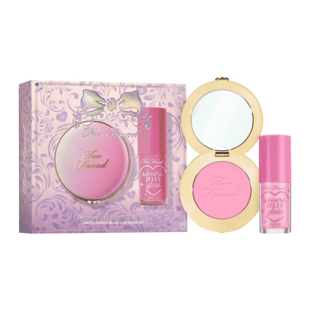 Too Faced Dream A Little Coffret Blush & Gloss