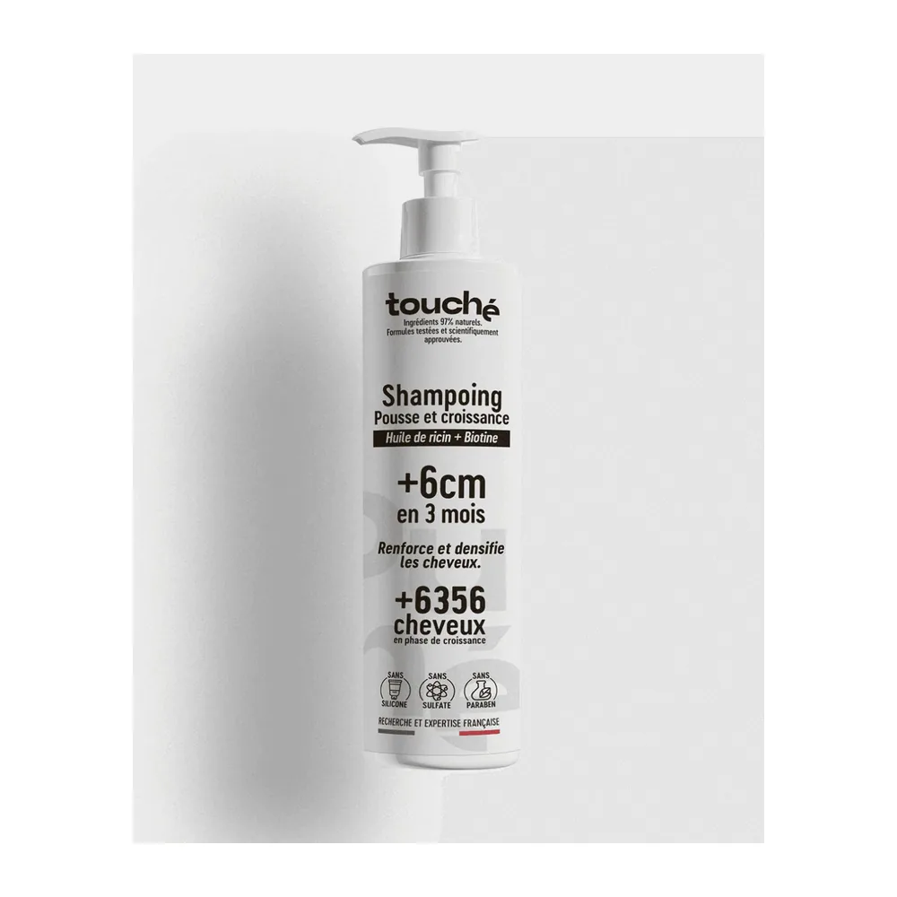 touché skincare Shampooing Pousse et croissance