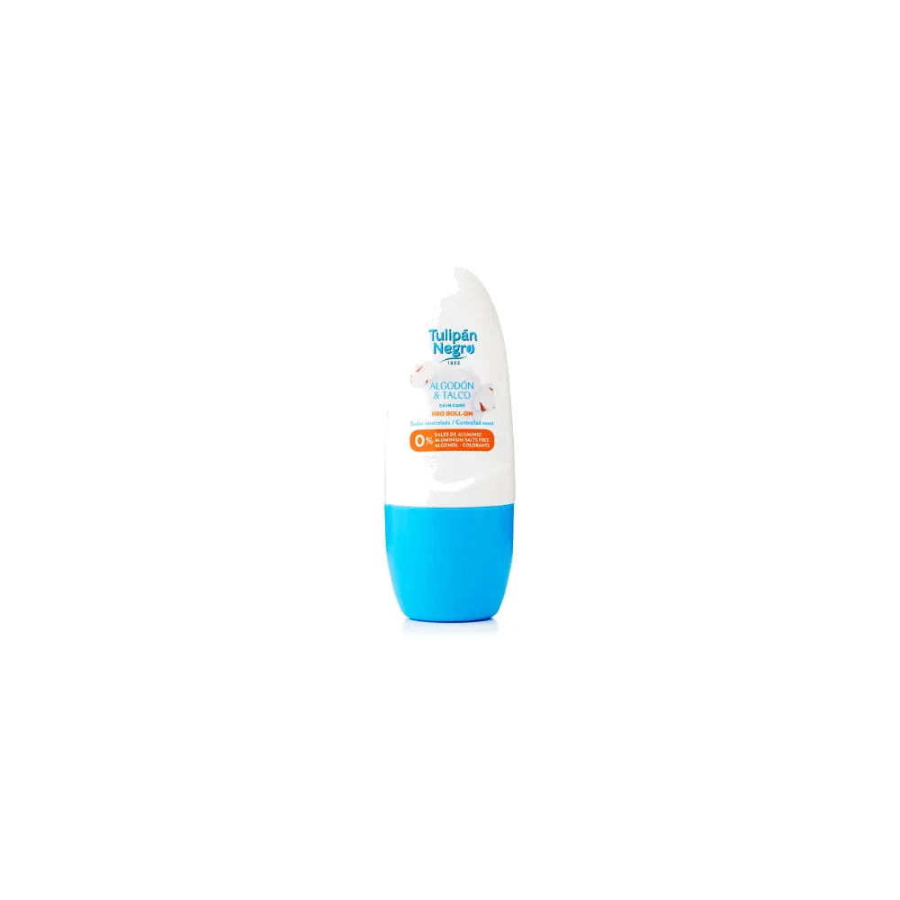Tulipan Negro Deo Roll On Algodon & Talco 50ml