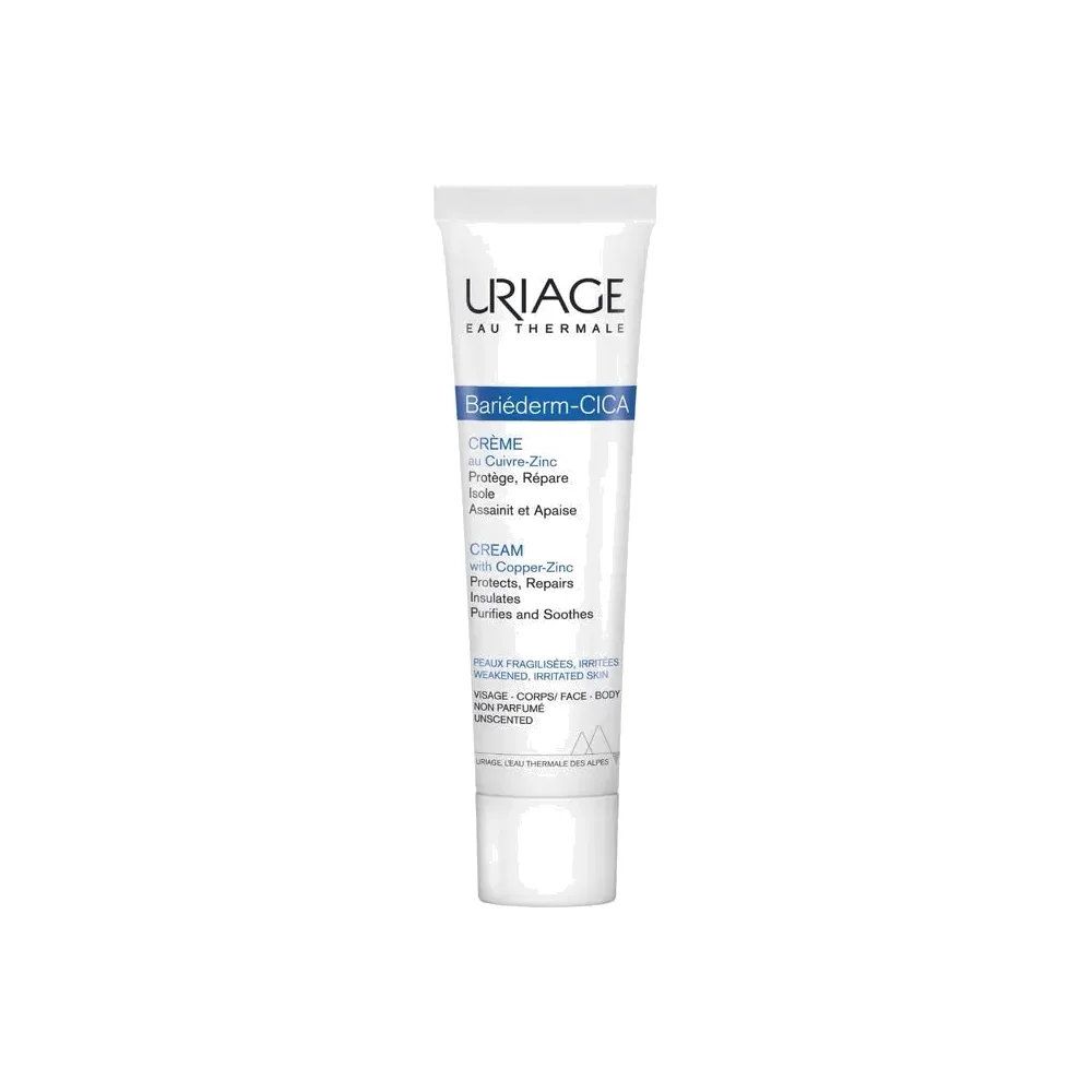 URIAGE Bariéderm cica-créme réparatrice au cuivre et zinc 40 ml