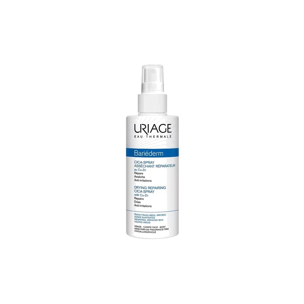 URIAGE Bariéderm CICA-SPRAY asséchant au Cuivre et zinc 100ml