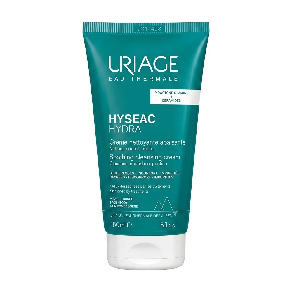 URIAGE – HYSEAC HYDRA Crème nettoyante apaisante – Nettoie, Nourrit, Purifie – 150ml