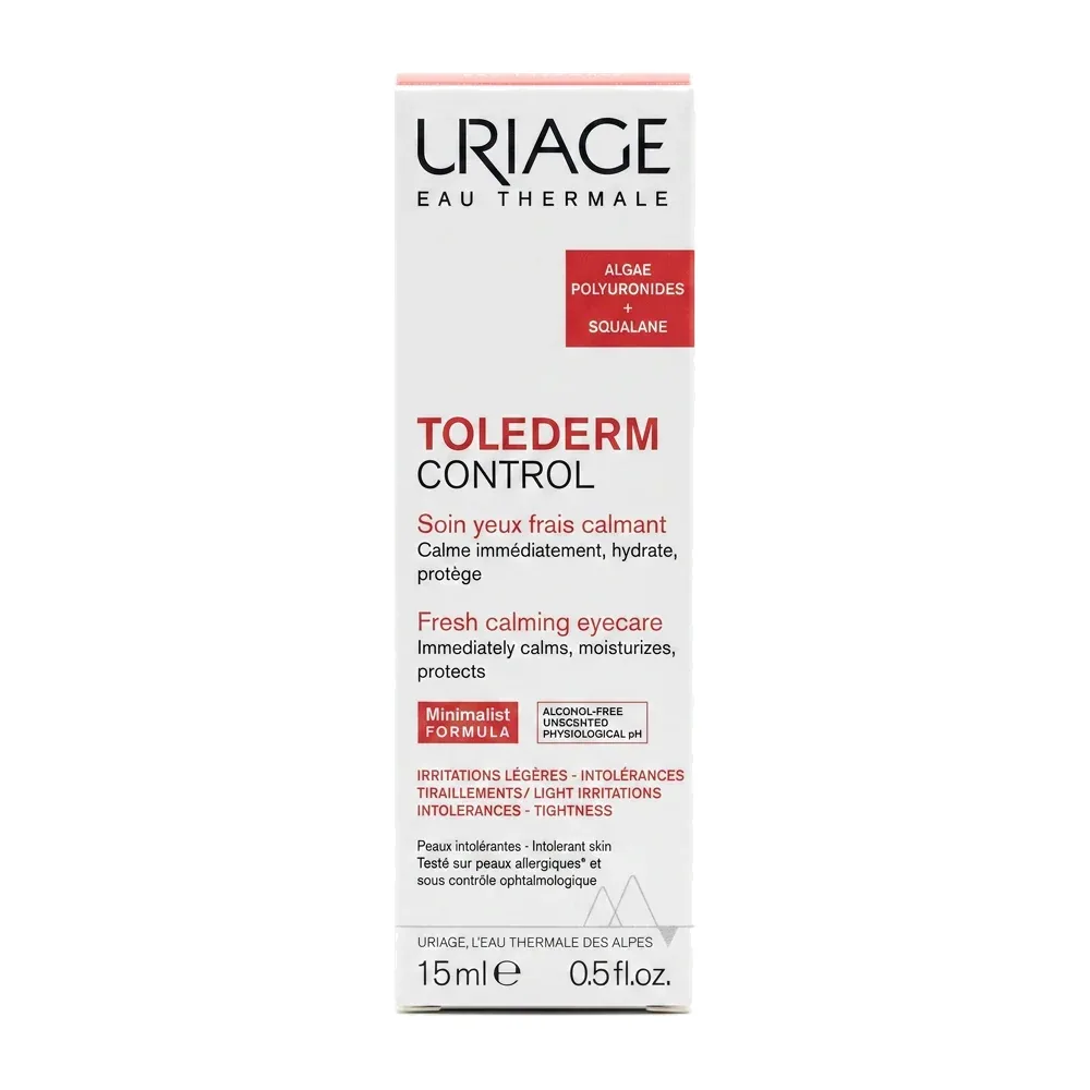 Uriage – Tolederm Control – Soin yeux frais calmant – 15ml