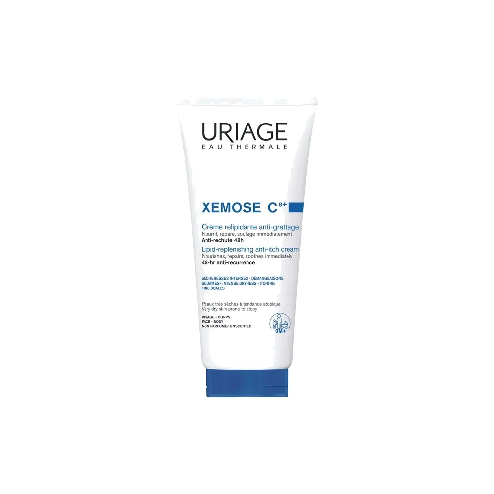 Uriage Xemose Crème Relipidiante Anti-grattage Xemose C8+ 200ml