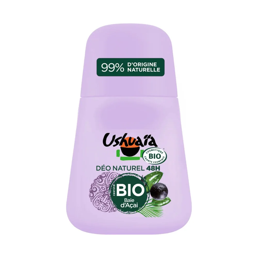 Ushuaia Déo Naturel 48h Bio Baie D’Açai 50ml
