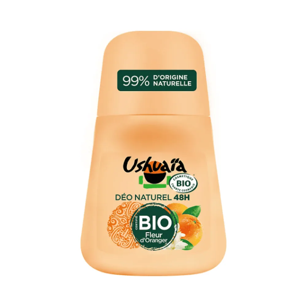 Ushuaia Déo Naturel 48h Bio Fleur D’Oranger 50ml