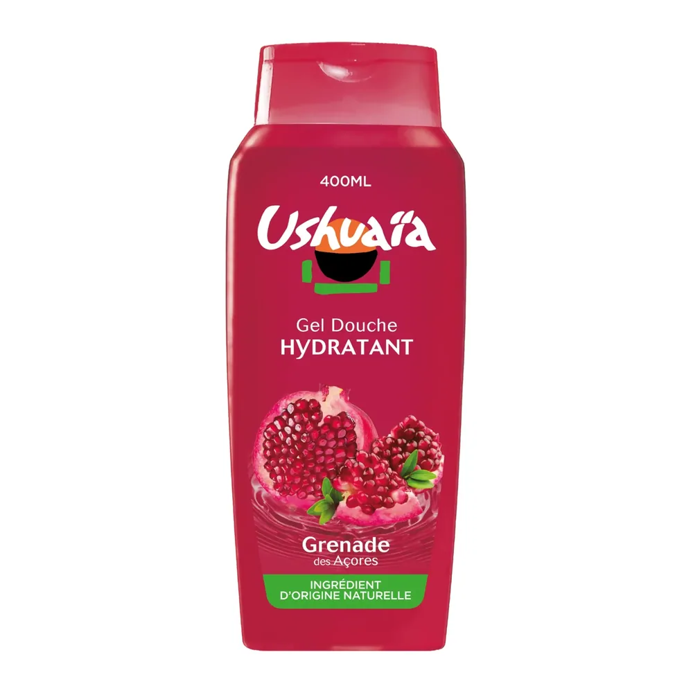 Ushuaia Gel Douche Hydratant Grenade 400 Ml