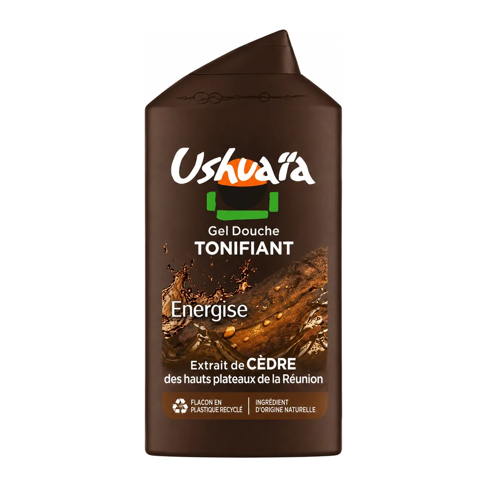 Ushuaia Gel Douche Tonifiant Energise Extrait De Cédre 300ml