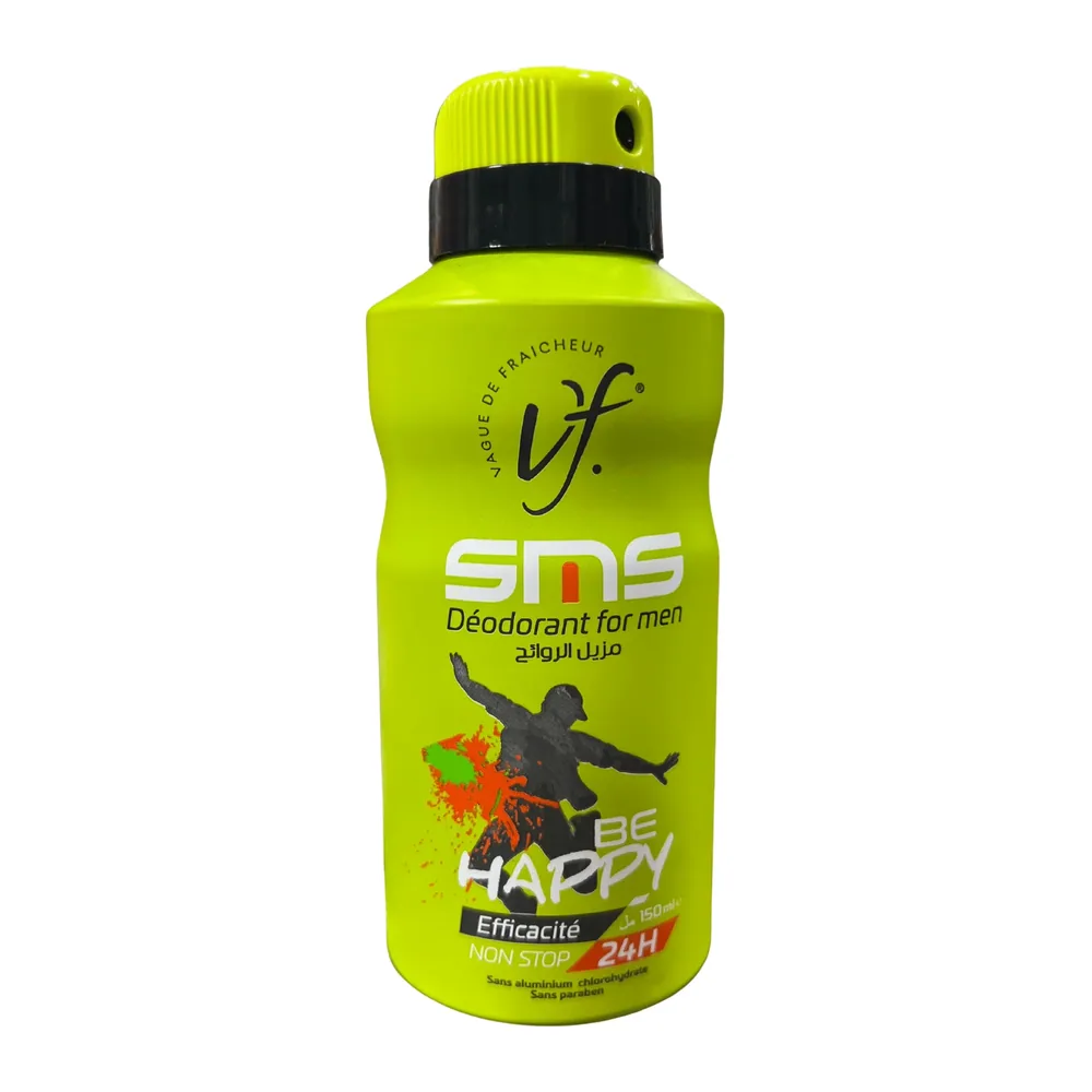 Vague De Fraicheur Deodorant Men Sms 150Ml Be Happy