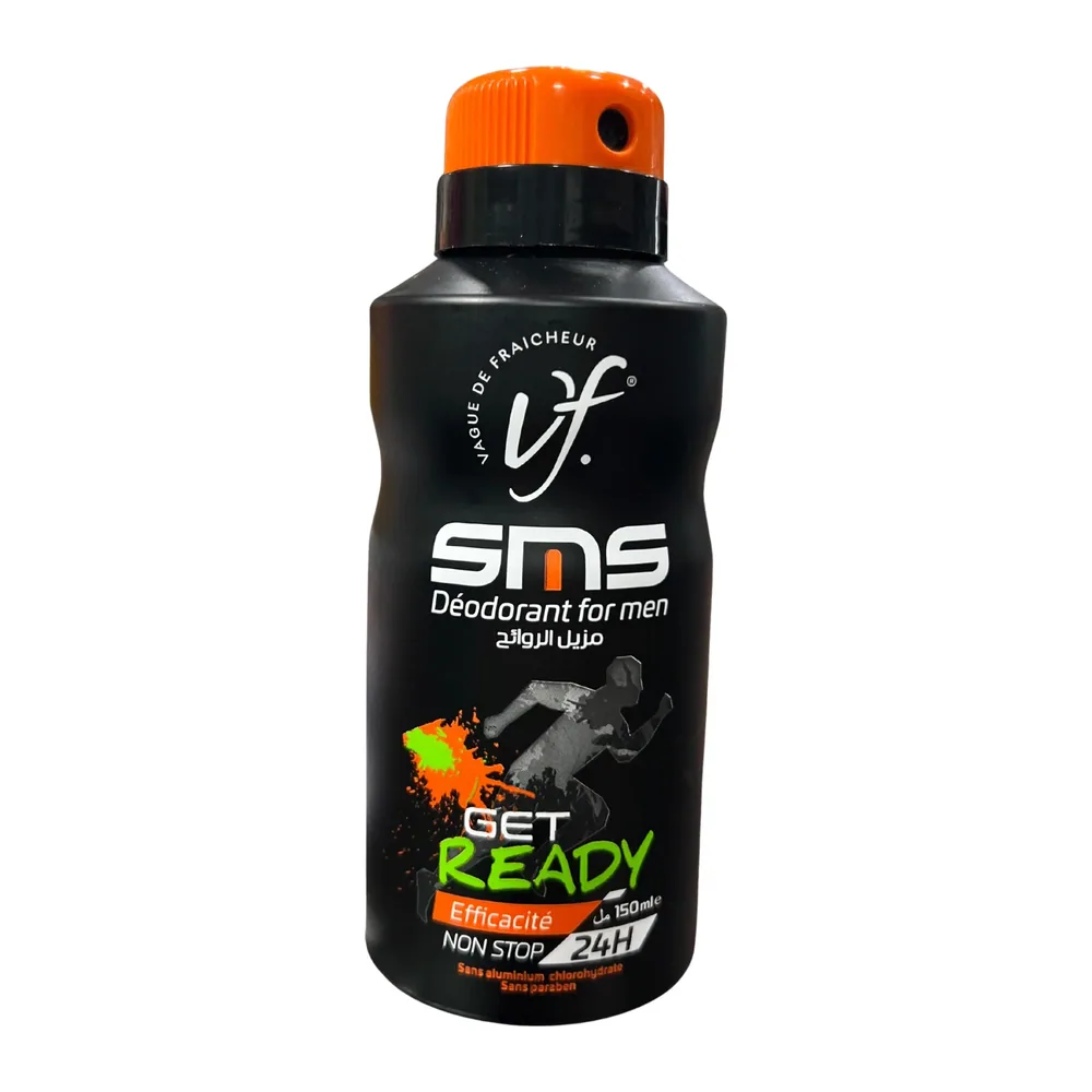Vague De Fraicheur Deodorant Men Sms 150Ml Get Ready