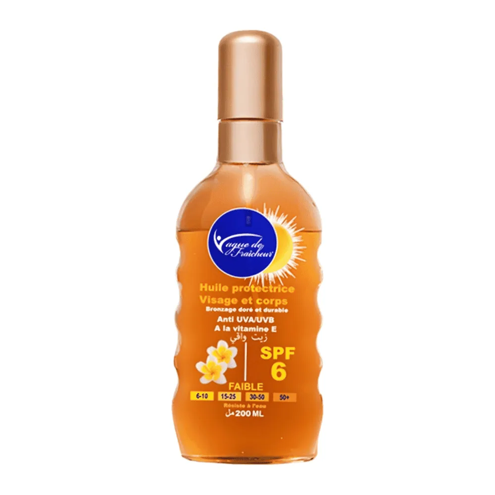 Vague De Fraicheur Huile Protectrice Spf6 200ml
