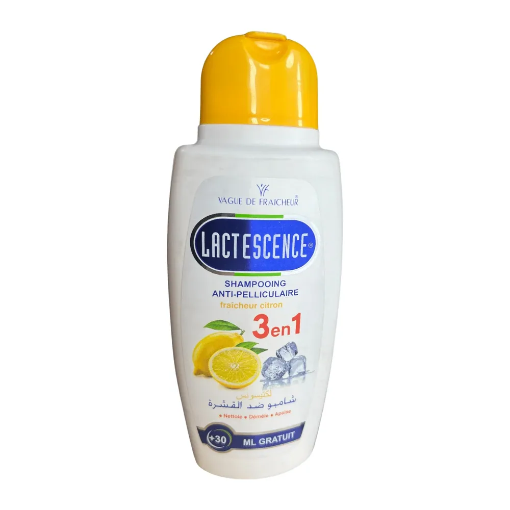 Vague De Fraicheur Shp 300Ml Anti-Pelliculaire 3En1 Citron