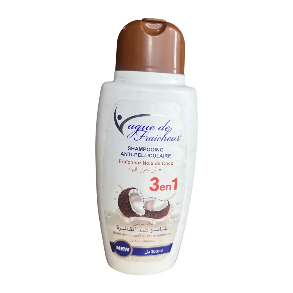 Vague De Fraicheur Shp 300Ml Anti-Pelliculaire 3En1 Coco
