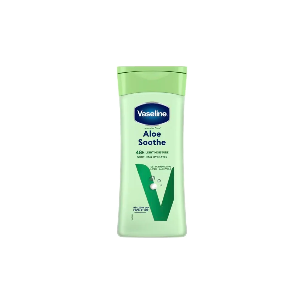 Vaseline Lait pour le Corps Intensive Care Aloe Soothe 200ml