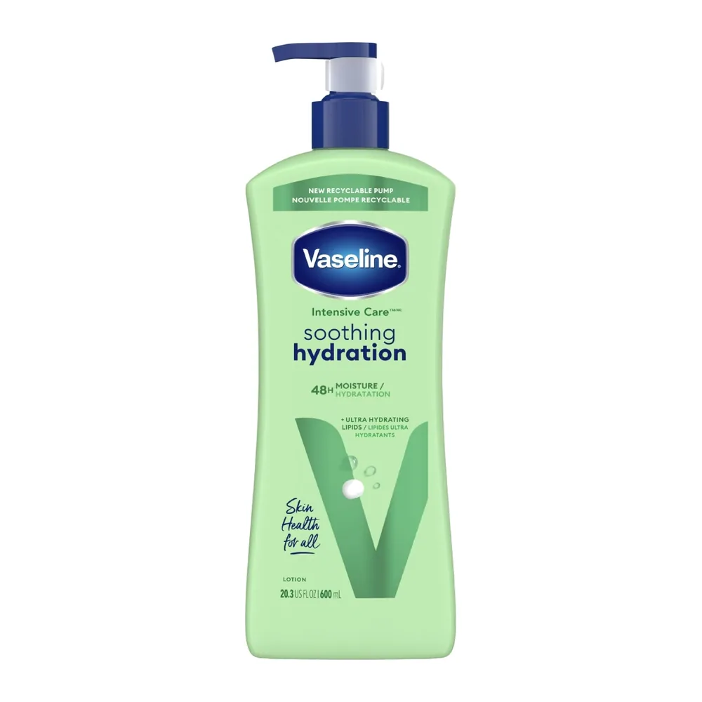 Vaseline Lait De Corps Soothing Hydratation 600ml