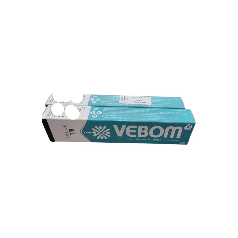 Vebom Gel Effet Frais Soulage Et Apaise