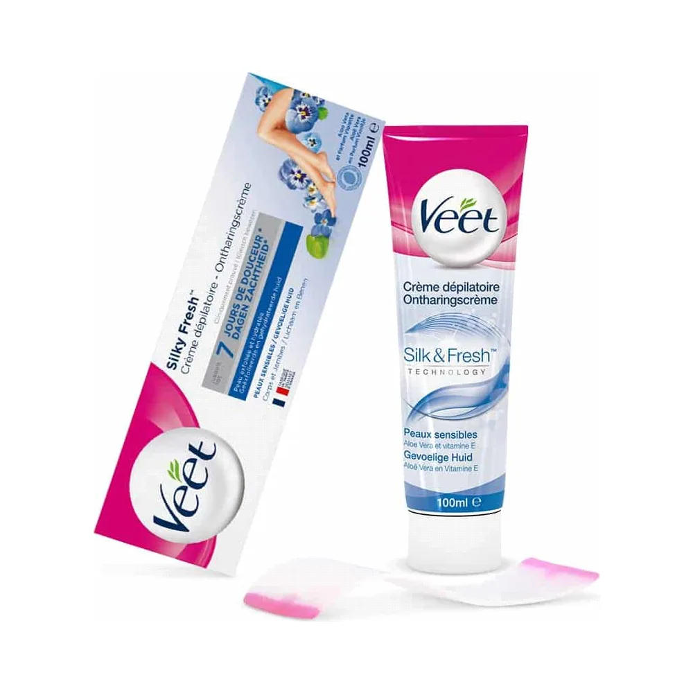 Veet Crème Depilatoire Peaux Sensible 100ml