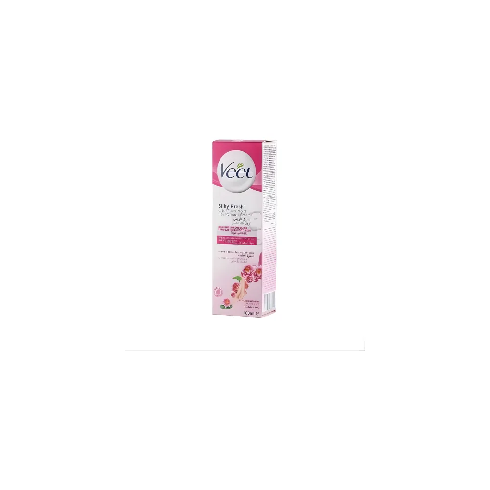 Veet Silky Fresh Crème Depilatoire Peaux Normales 100ml