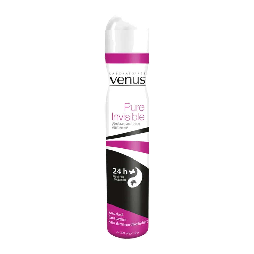 Venus Deodorant 200Ml Invisible Pure