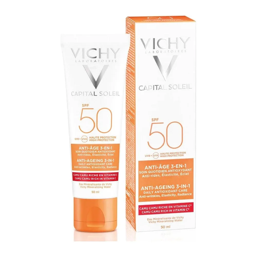 Vichy Capital Soleil Anti Age 3en1 Spf 50+ 50ml