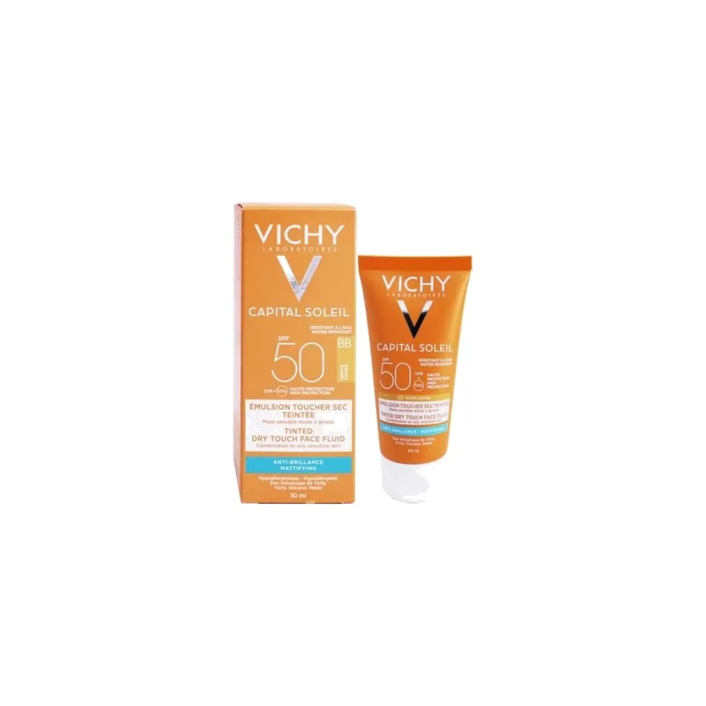VICHY CAPITAL SOLEIL BB CREME Peau mixte à grasse 50 ml