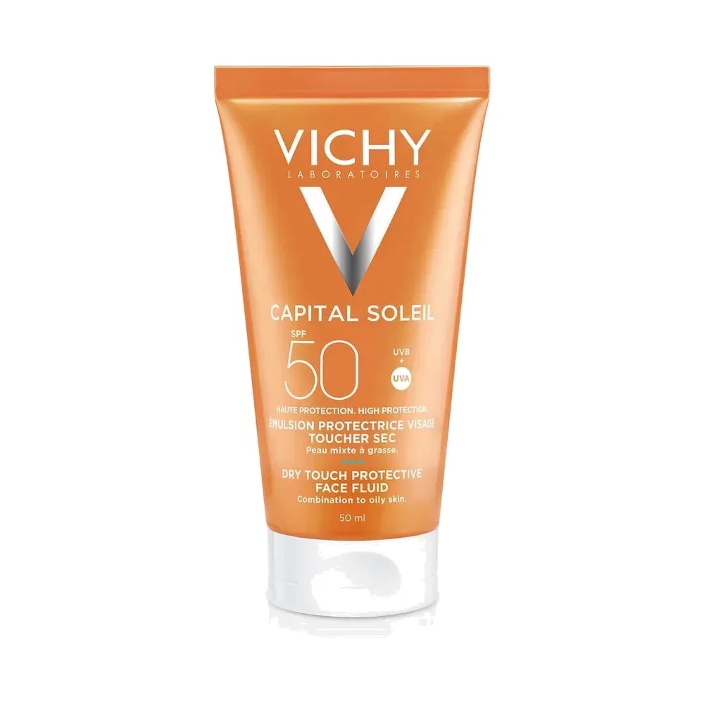 Vichy Capital Soleil Emulsion Toucher Sec SPF50+ 50ml