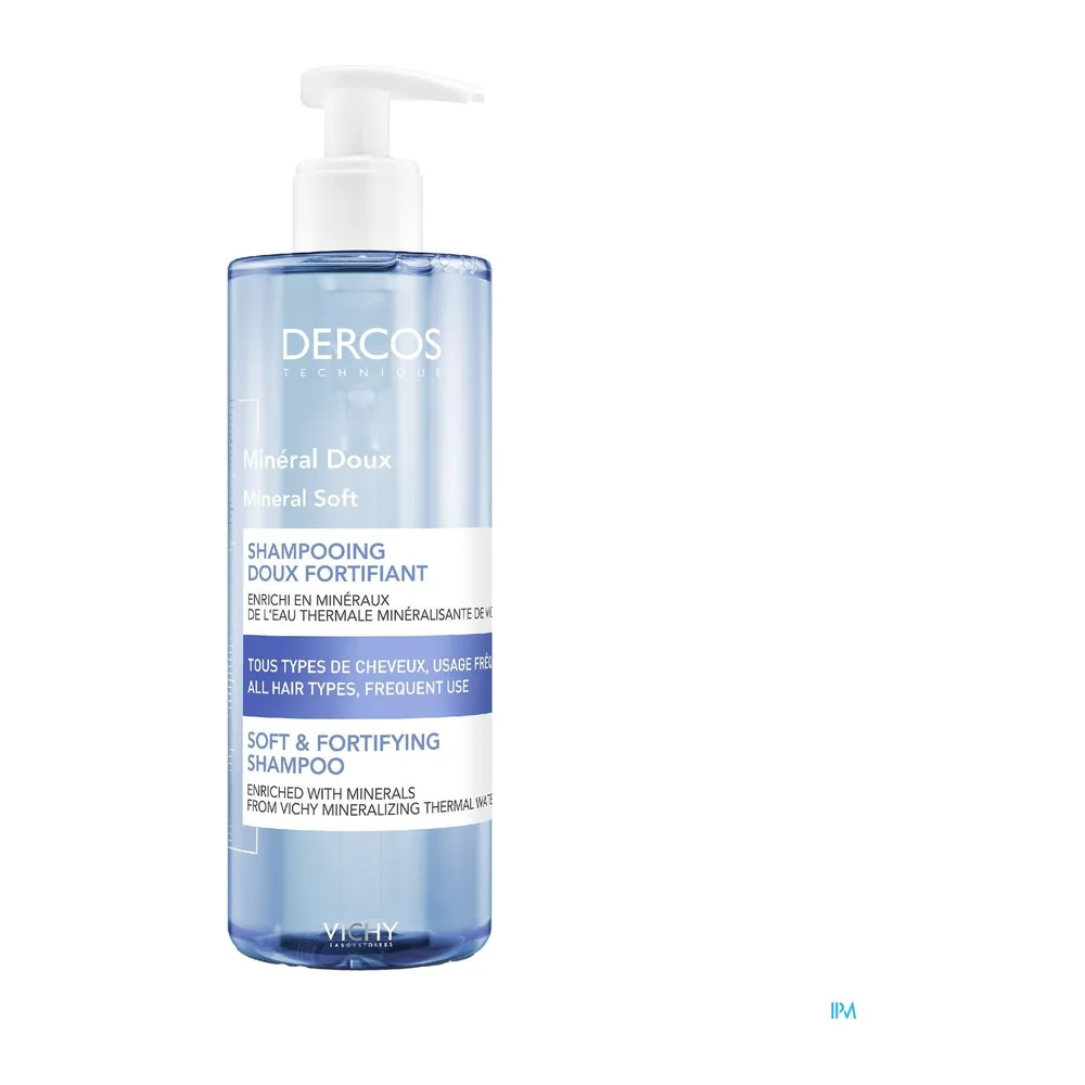 Vichy Dercos Shampooing Fortifiant – Minéral Doux 400Ml