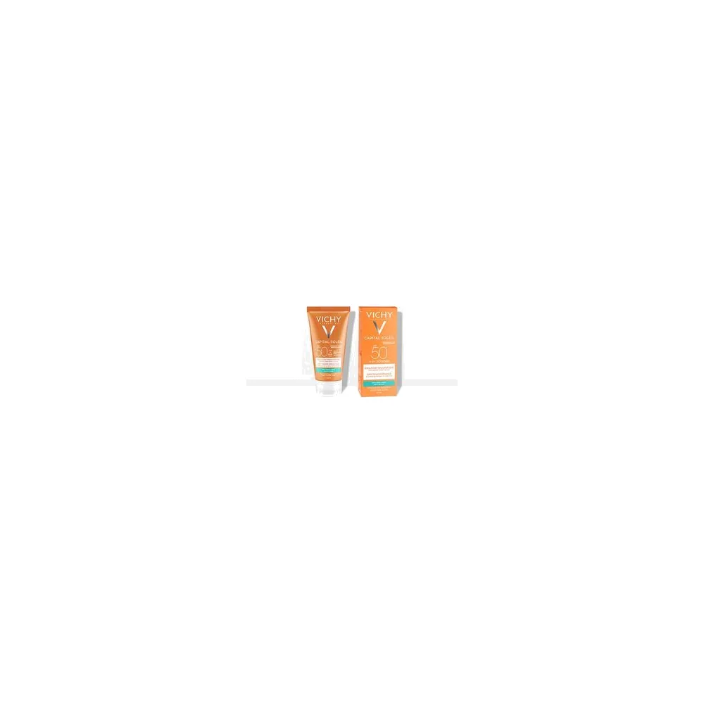 Vichy Ecran Total -Creme Solaire – Capital Soleil Spf50 Bb Fluide Toucher Sec 50Ml