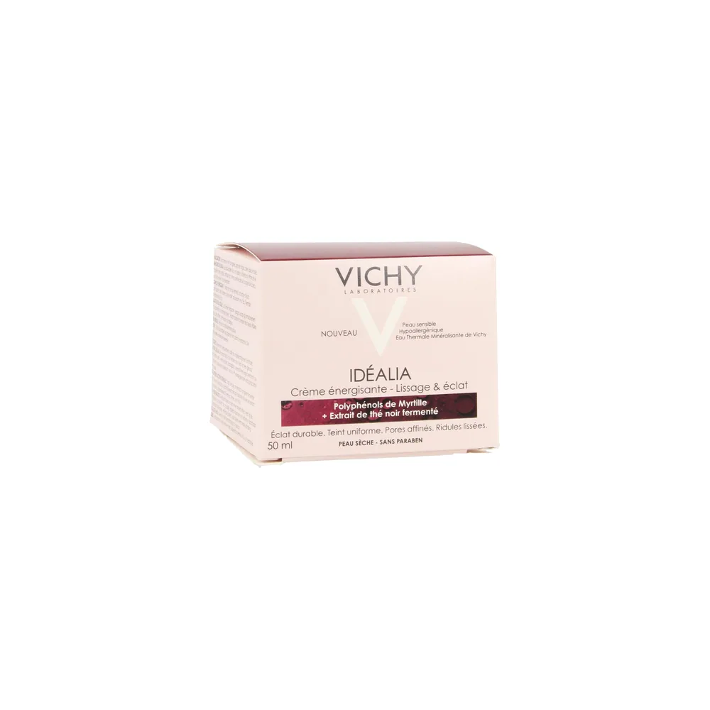 VICHY IDEALIA Crème énergisante – peau sèche 50 ml