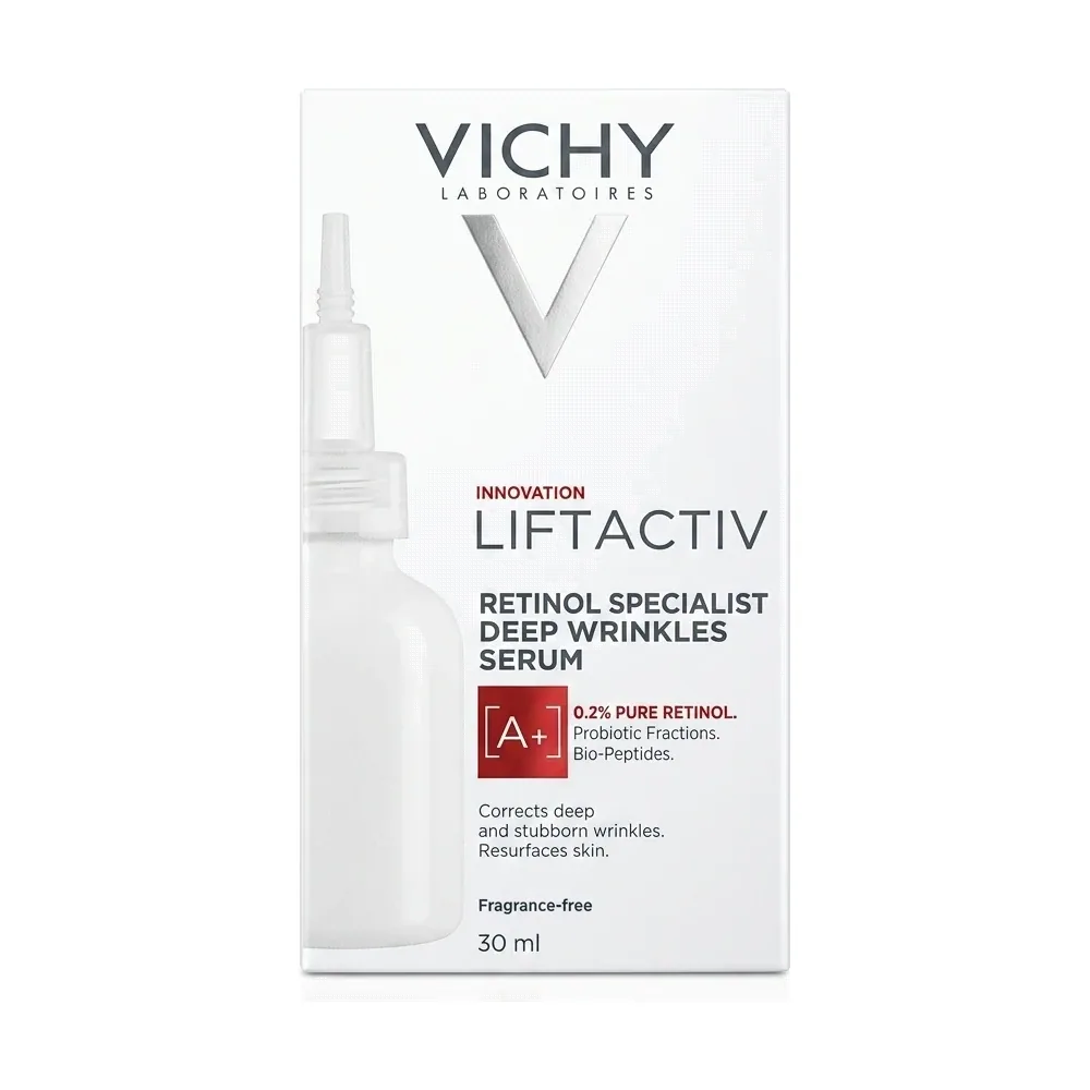 Vichy – LiftActiv Retinol Specialist Deep Wrinkles Serum – Corrige les rides profondes – 30ml
