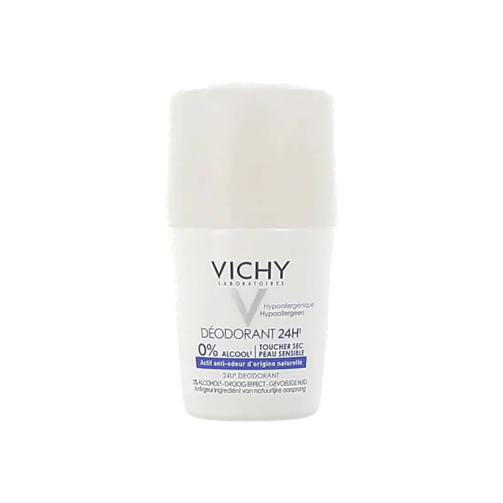 Vichy Roll On Anti Odeur 24h Peau Sensible 50ml