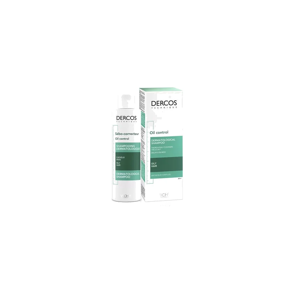 VICHY Shampoing Dercos sébo-correcteur 200 ml