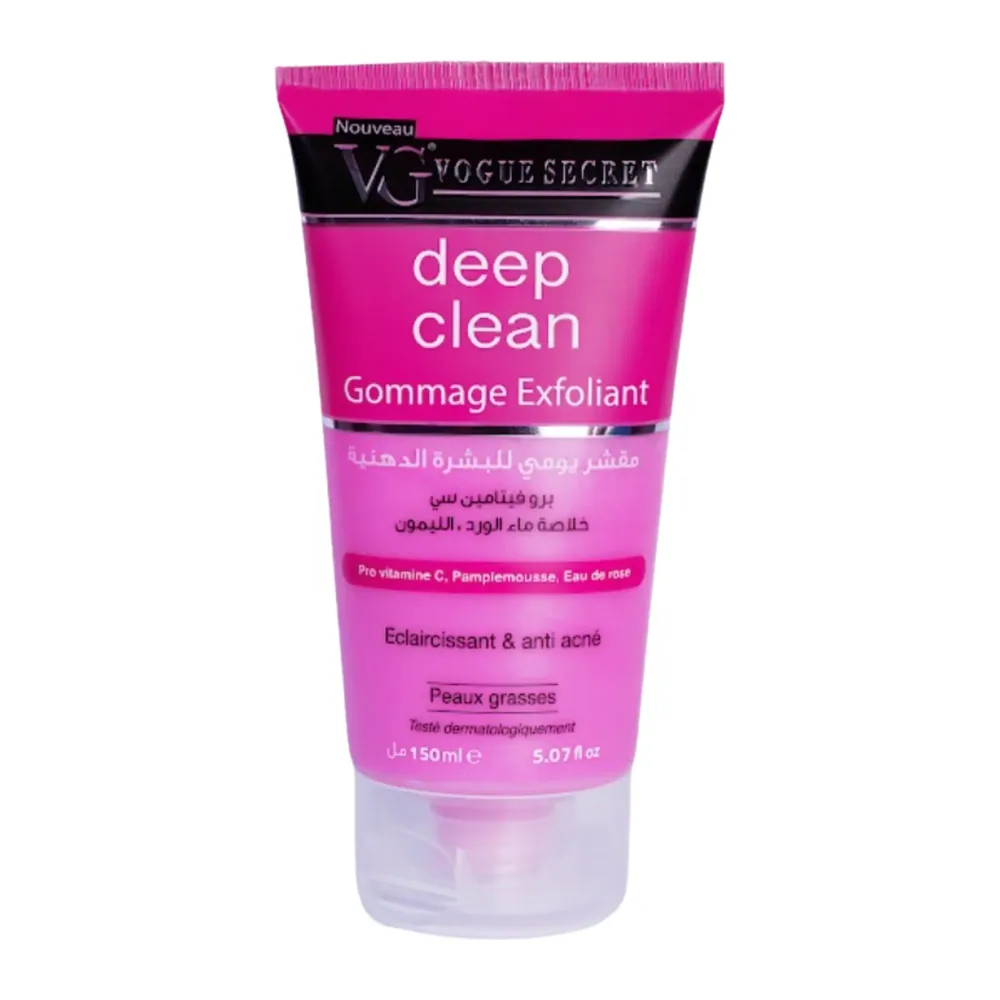 Vogue Secret Gommage Exfoliant 150Ml Deep Clean Peaux Grasses