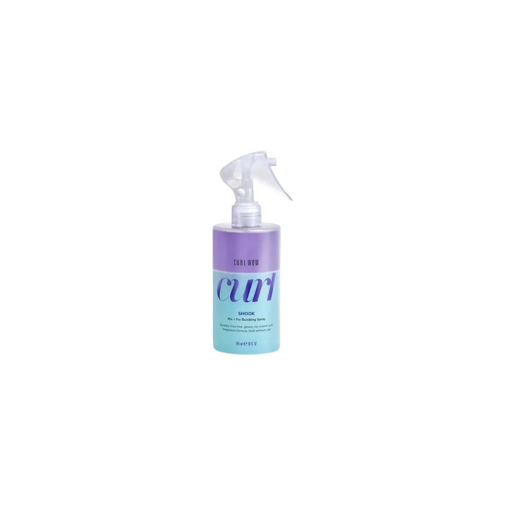Wow Curl Shook Mix + Fix Bunding Spray 295ml