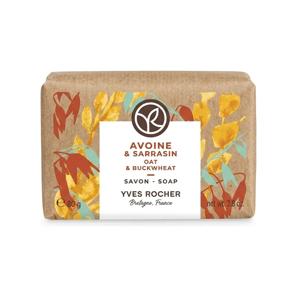 Yves Rocher – Avoine & Sarrasin Savon – Soap – Nettoyage Doux – 80g