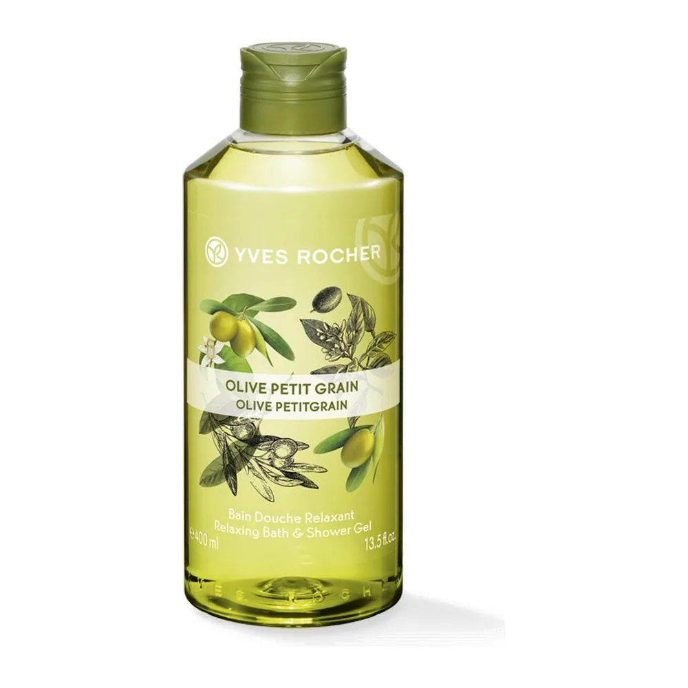 YVES ROCHER bain douche olive petit grain 400ML