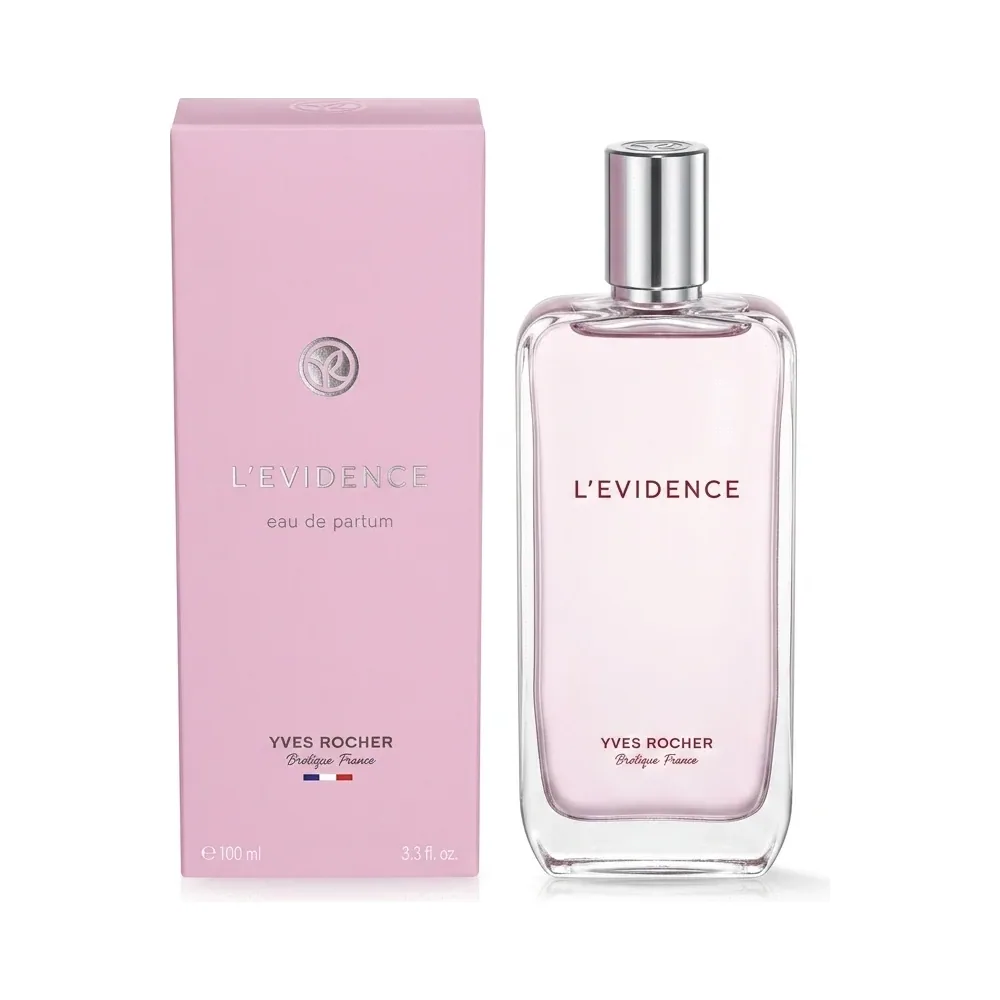 Yves Rocher – L’ EVIDENCE Eau de Parfum – Parfum floral et boisé – 100 ml
