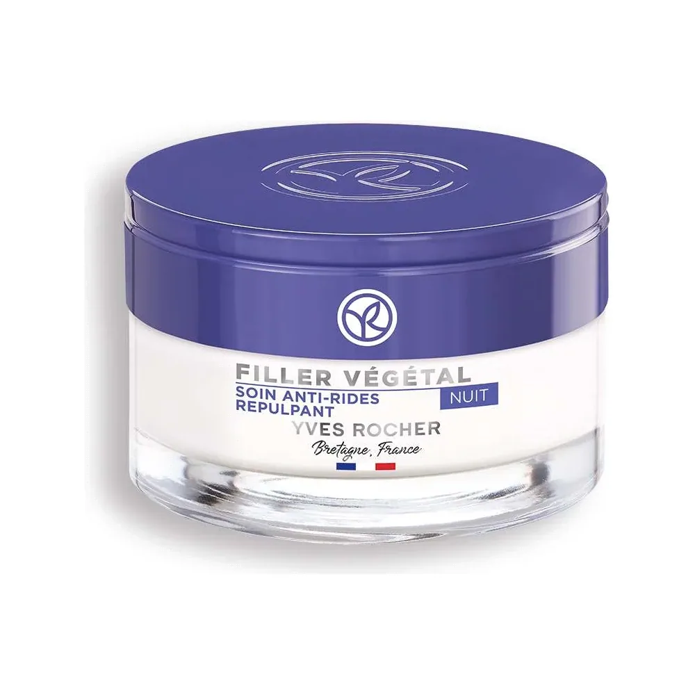 YVES ROCHER FILLER VEGETAL Soin Anti Rides Repulpant NUIT 50ml